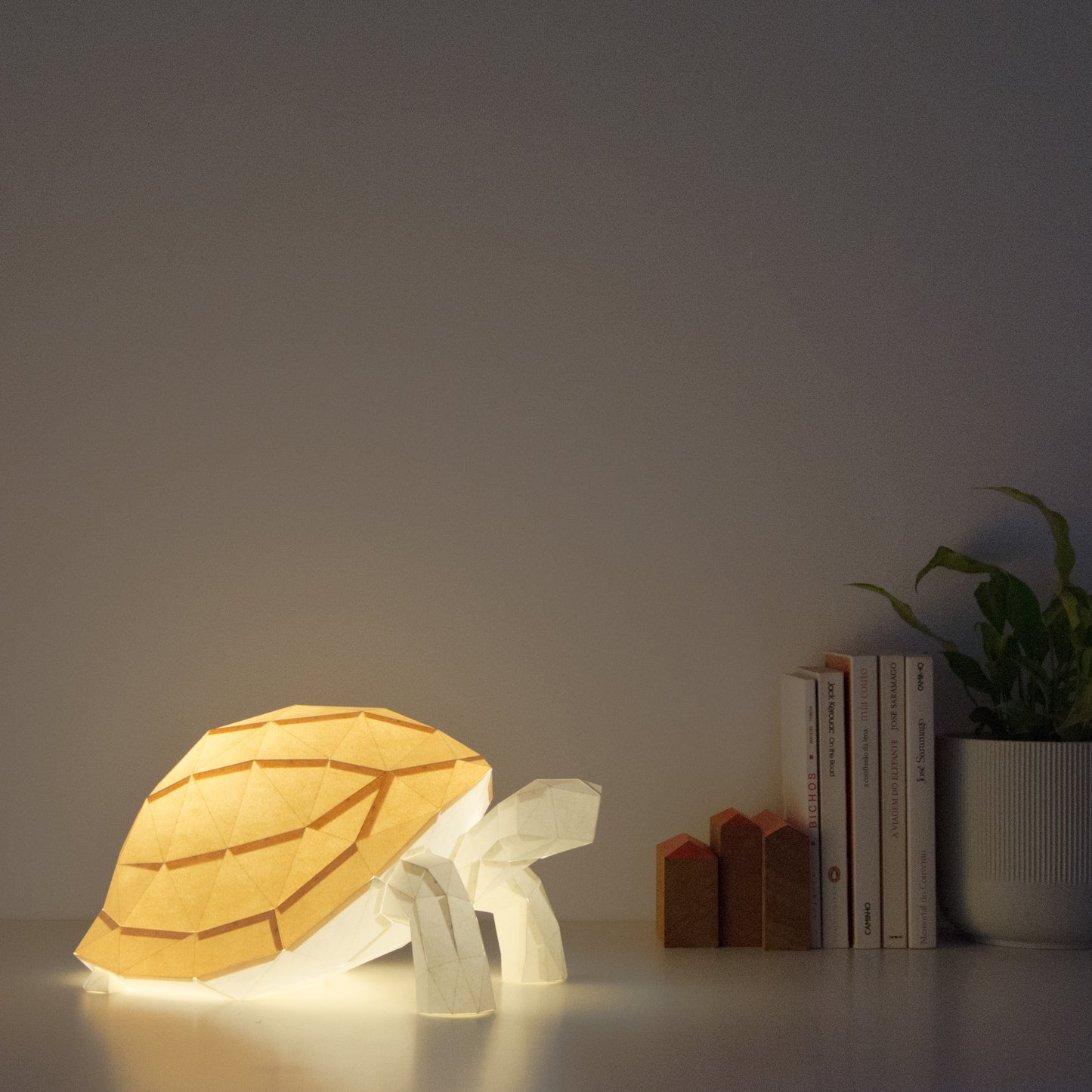 Owl Paper Lamps - Tortoise