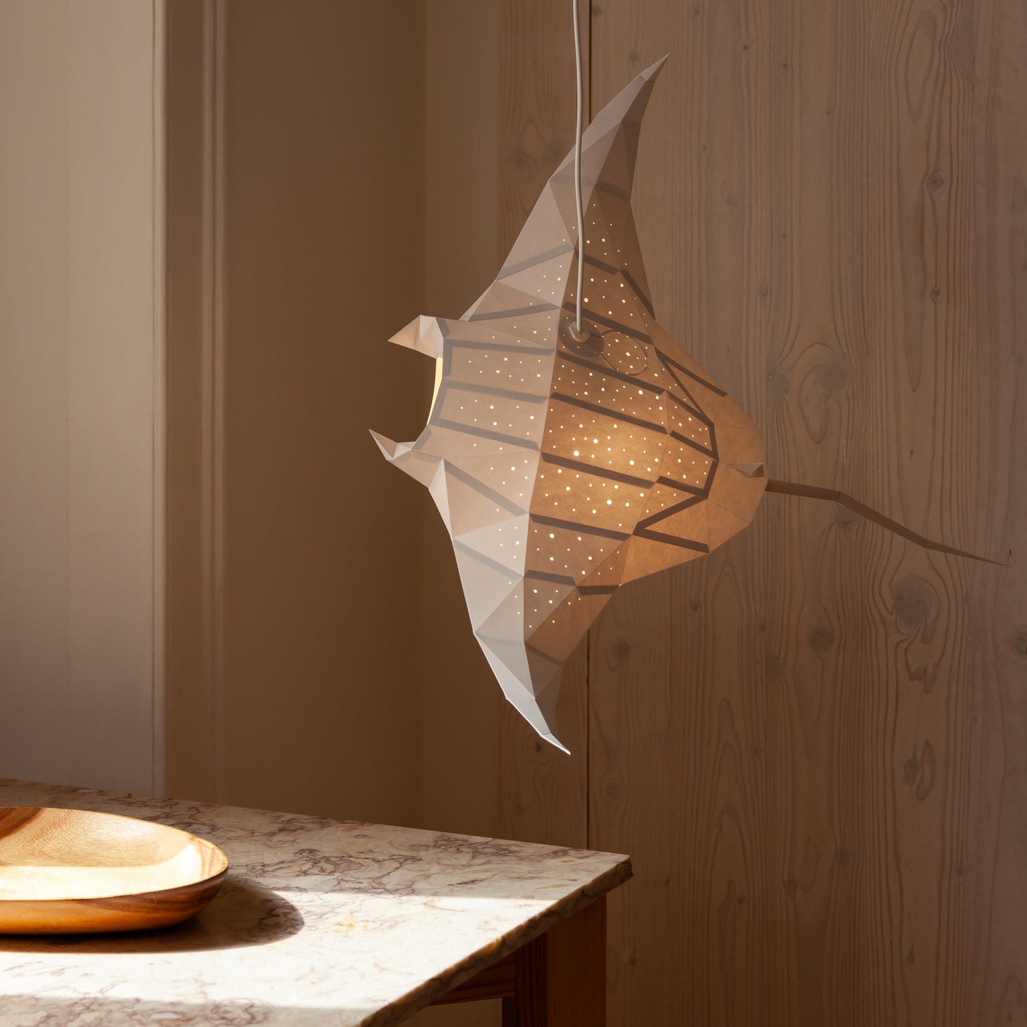 Owl Paper Lamps - Manta Ray