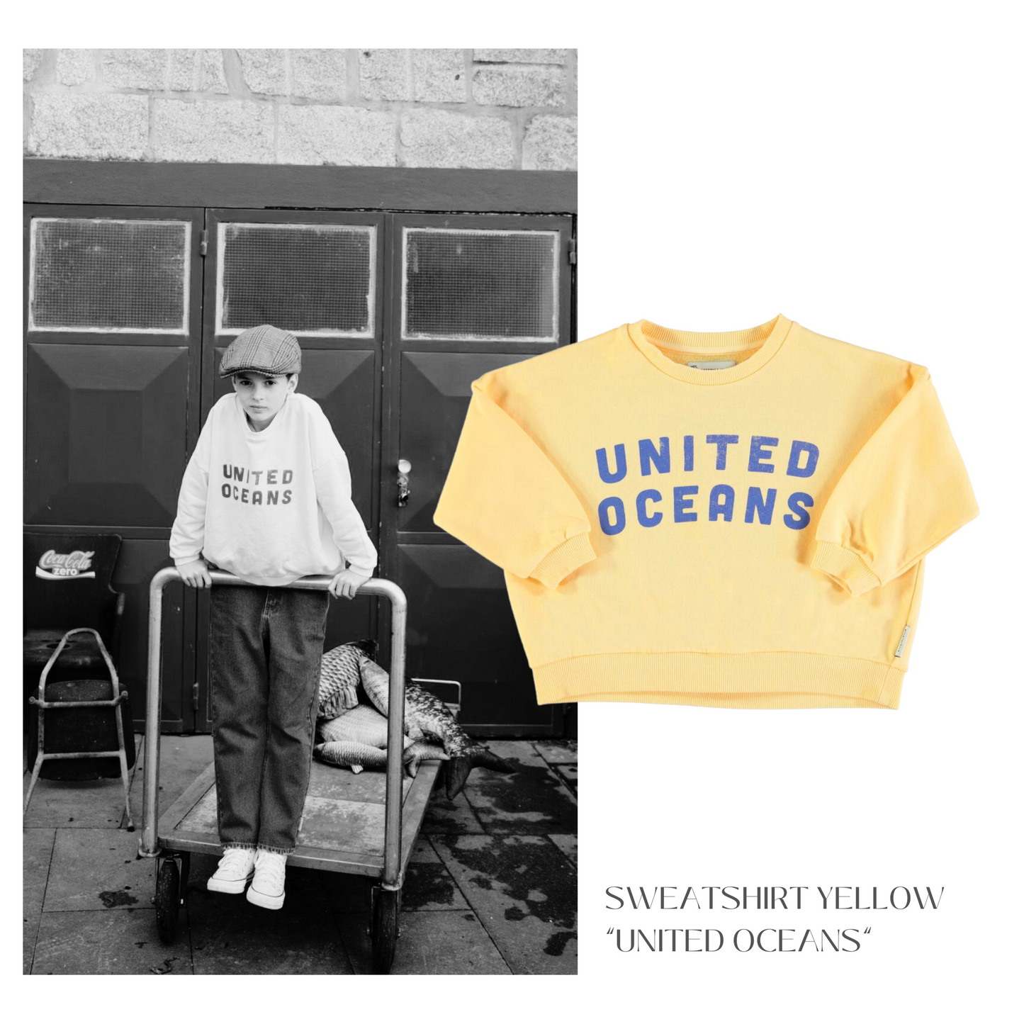 Piupiuchick - Sweatshirt Yellow United Oceans