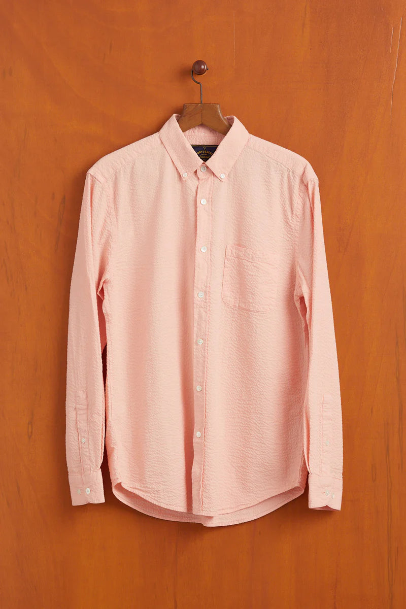 Portuguese Flannel - Atlantico old rose - Hemd