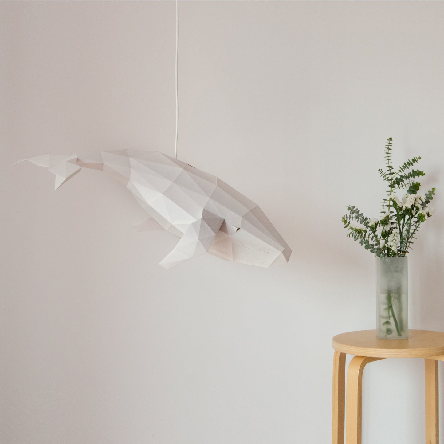 Owl Paper Lamps - Humpback whale