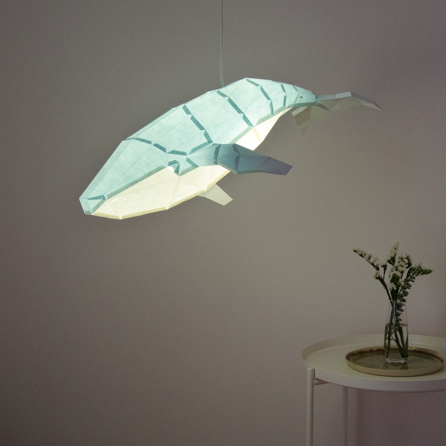 Owl Paper Lamps - Humpback whale