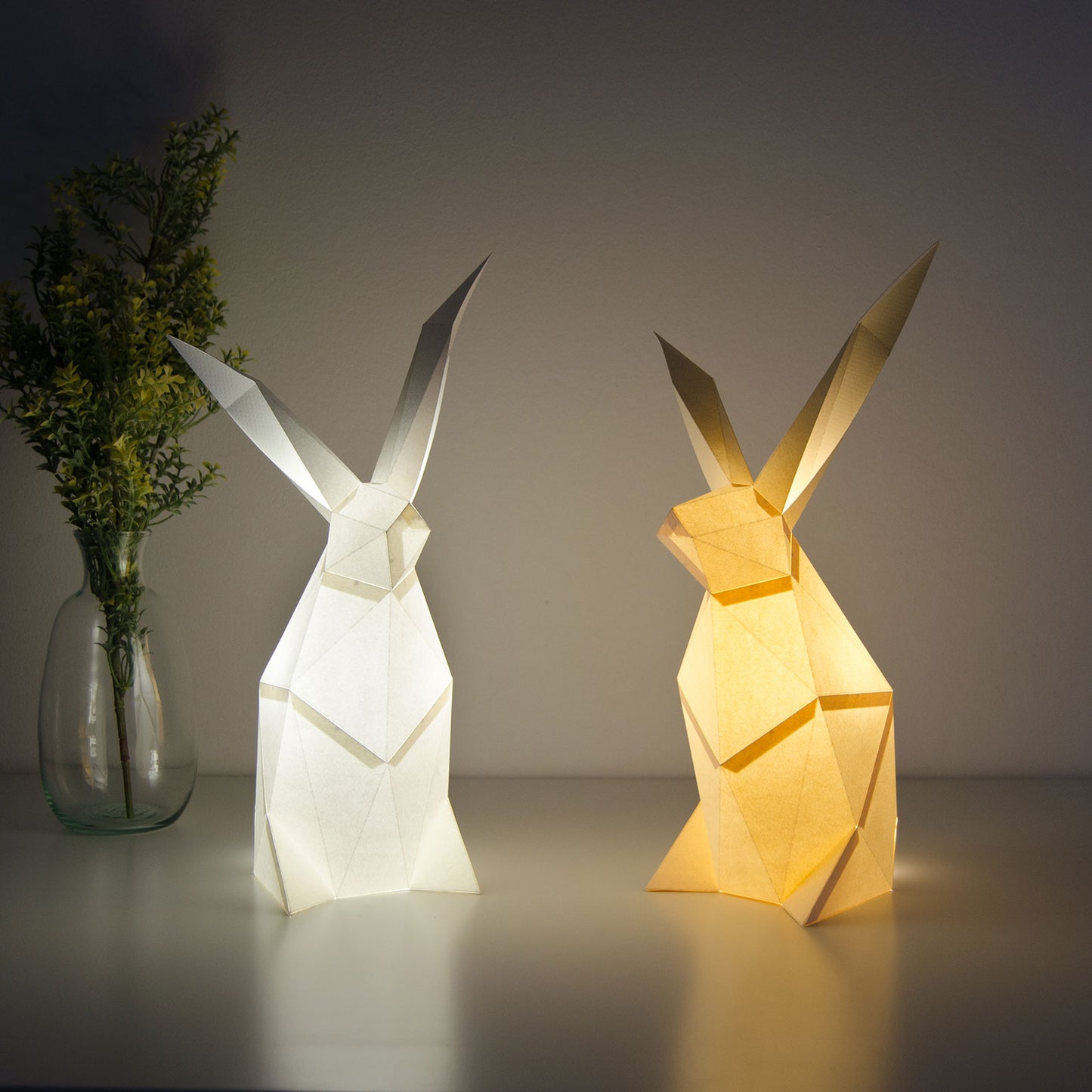 Owl Paper Lamps - Rabbit