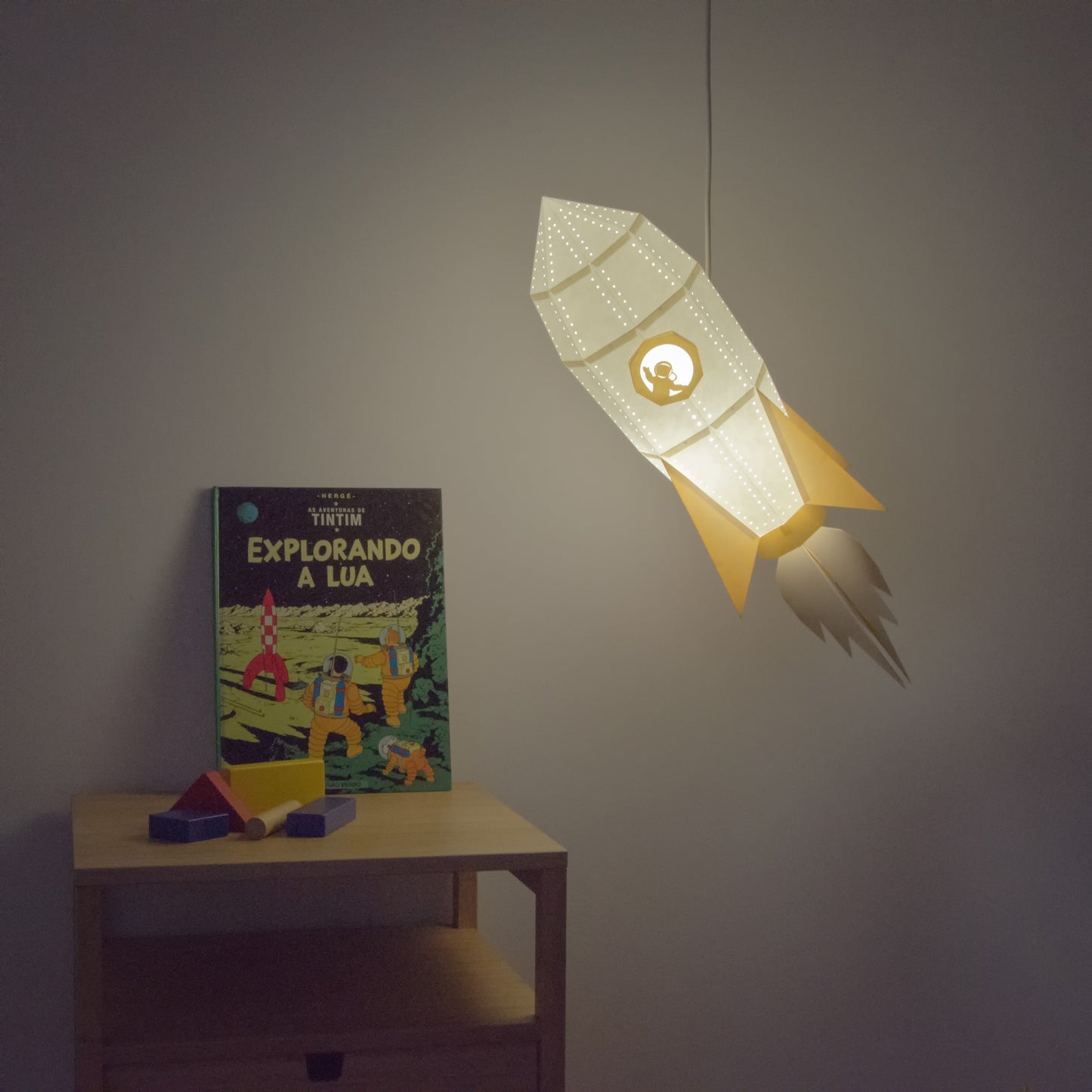 Owl Paper Lamps - Rocket