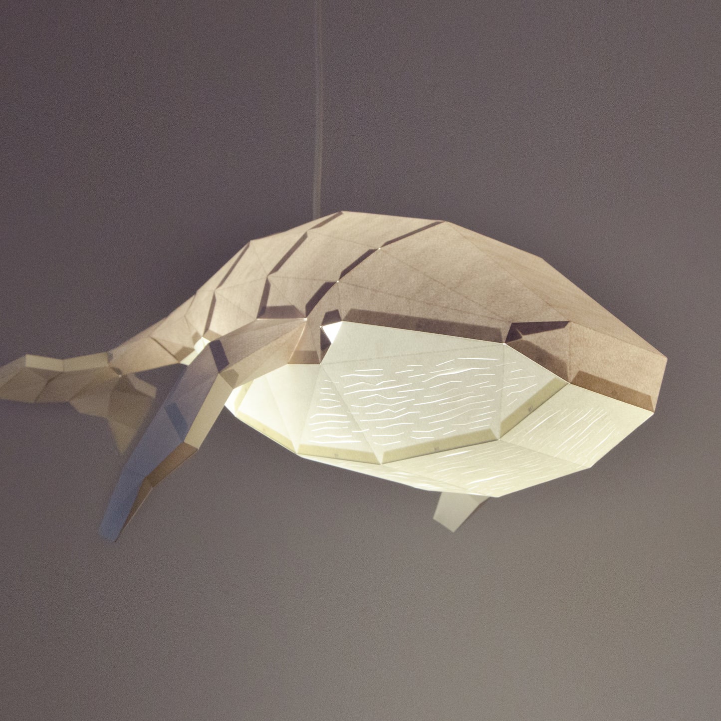 Owl Paper Lamps - Humpback whale