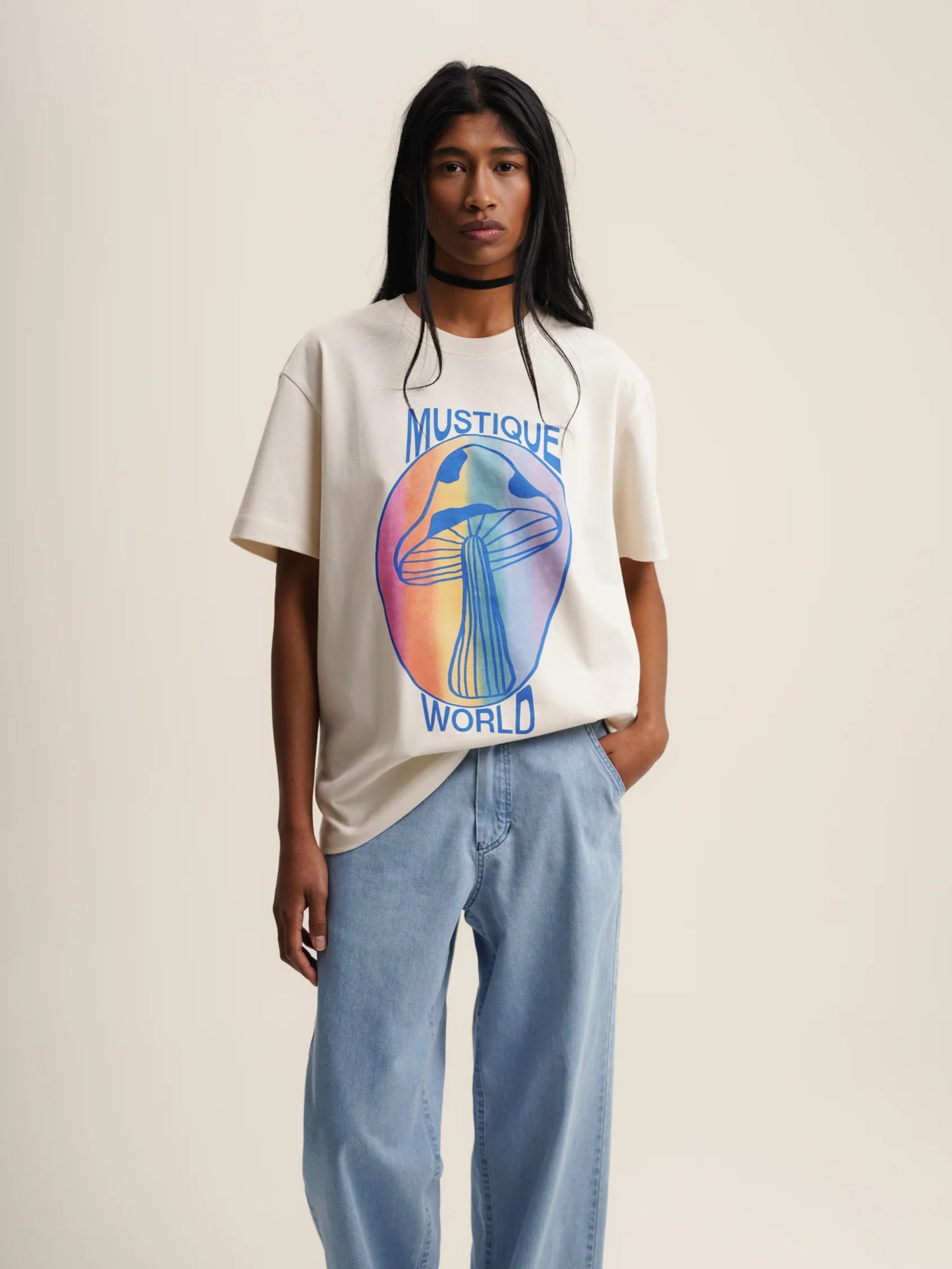 Mustique - Rainbow Mushroom T-Shirt