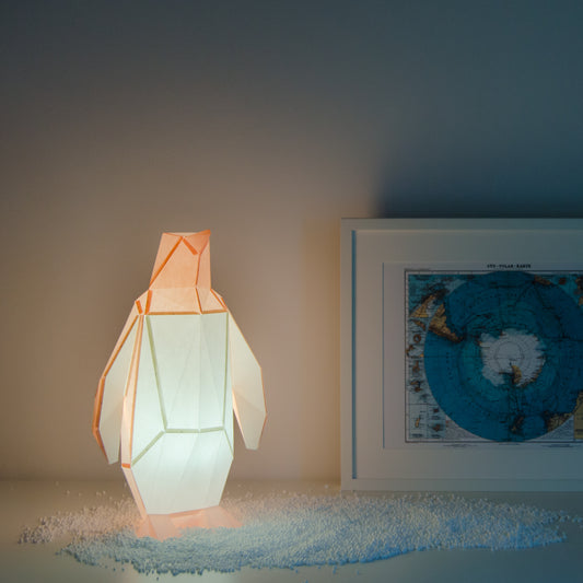 Owl Paper Lamps - Small Penguin