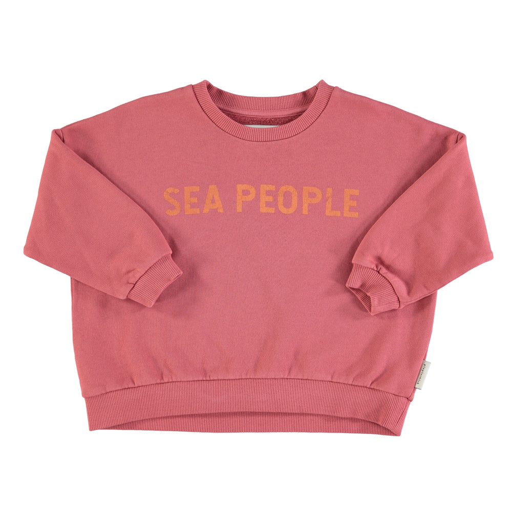 Piupiuchick - Sweatshirt Pink Sea People