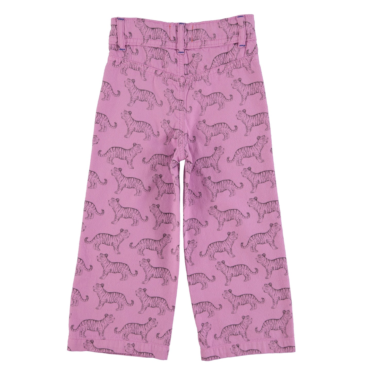 Piupiuchick - Flare Trousers Lavender Black Tigers SS25