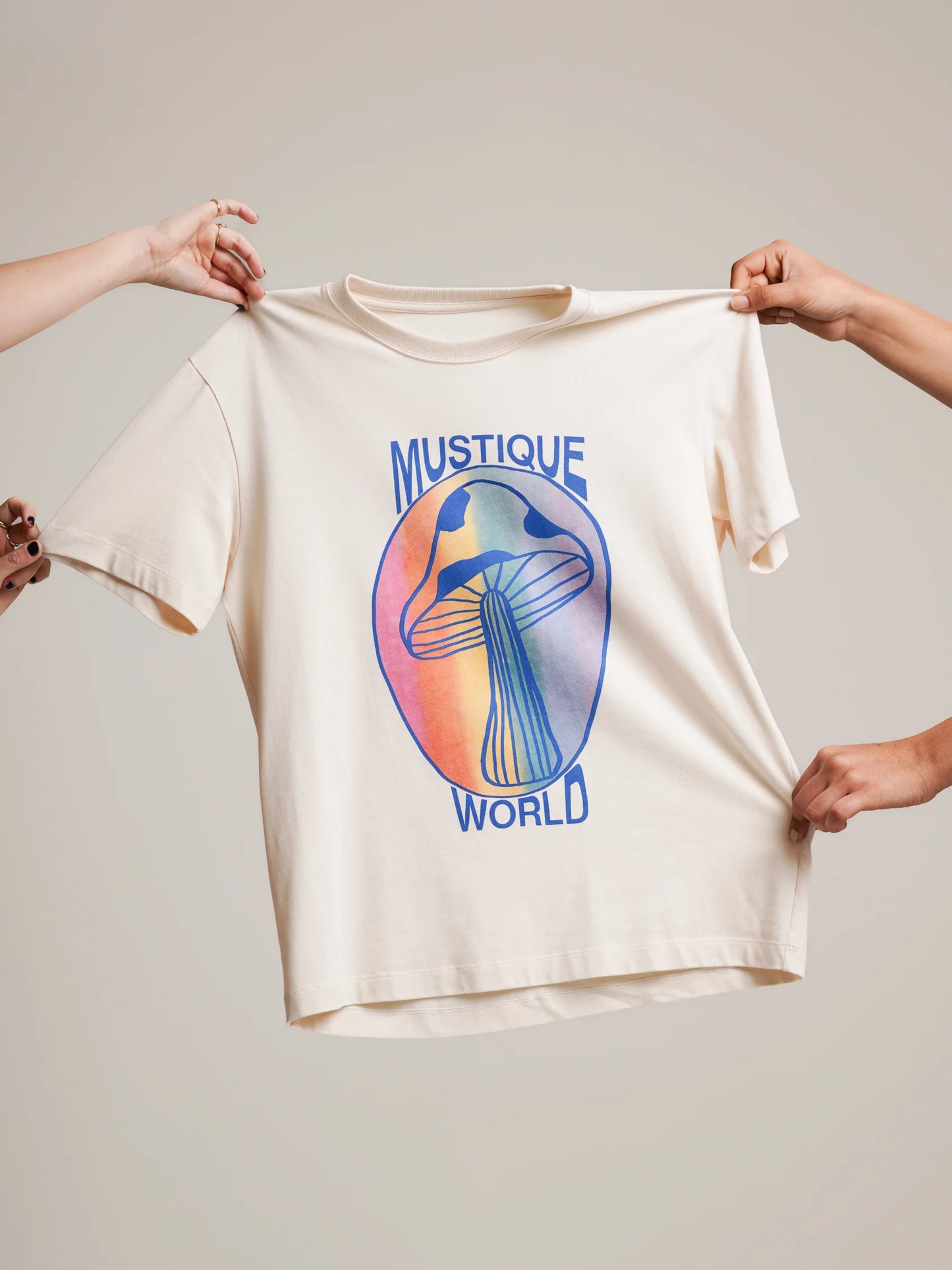 Mustique - Rainbow Mushroom T-Shirt